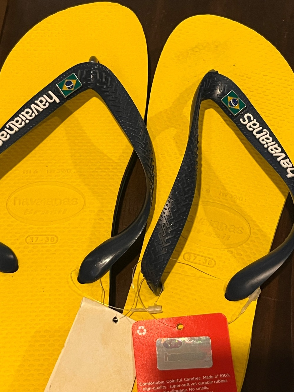Havaianas Special Edition 20th Anniversary Brazil Flip-Flops